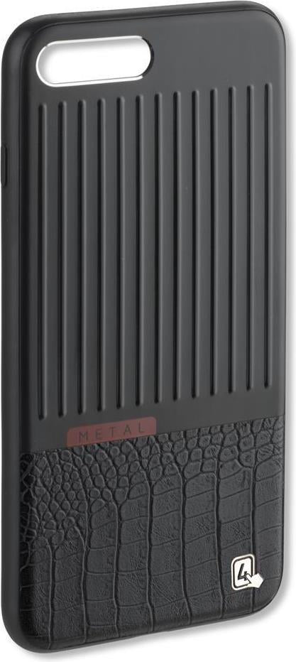 Хибриден Калъф за iPhone 8/7 Plus, 4Smarts Salzburg Case, Черен