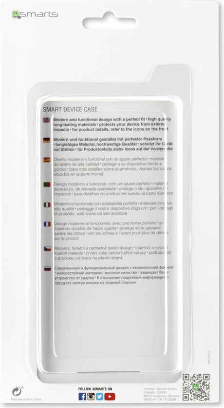 Хибриден Калъф за iPhone 8/7 Plus, 4Smarts Salzburg Case, Черен (3)