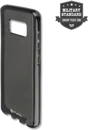 Противоударен Силиконов Калъф за Samsung S8 All, 4Smarts Airy-Shield Case, Черен
