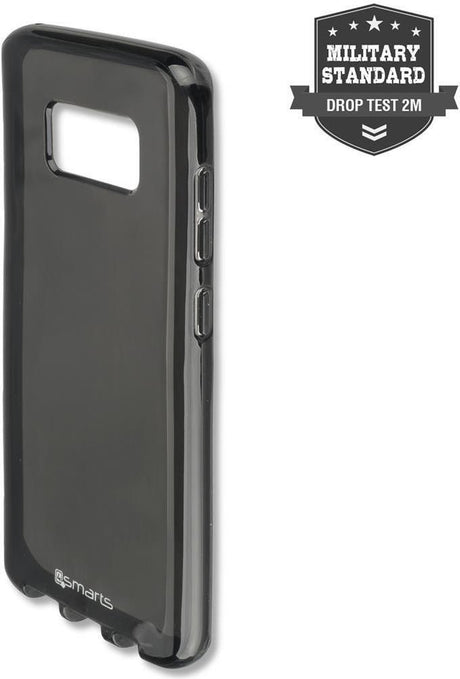 Противоударен Силиконов Калъф за Samsung S8 All, 4Smarts Airy-Shield Case, Черен