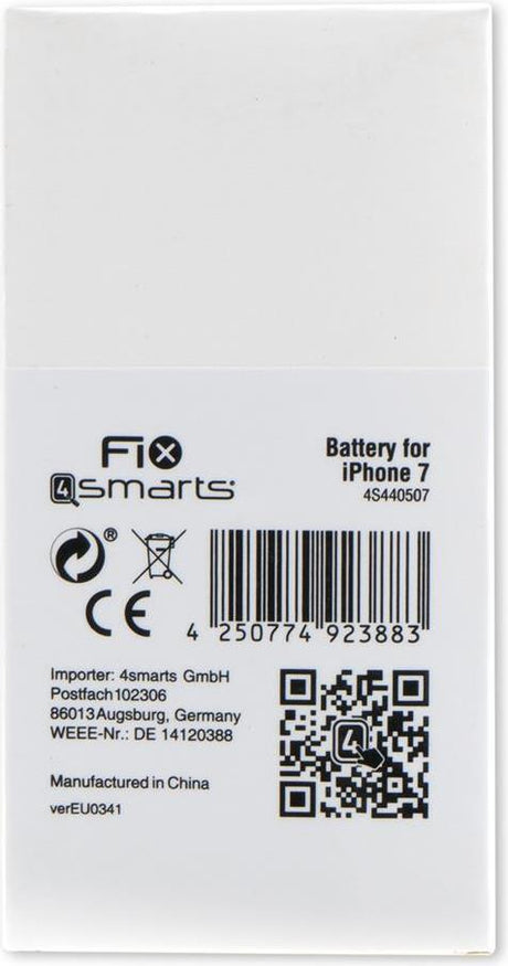 Батерия за iPhone 7, FIX4smarts Battery (2)