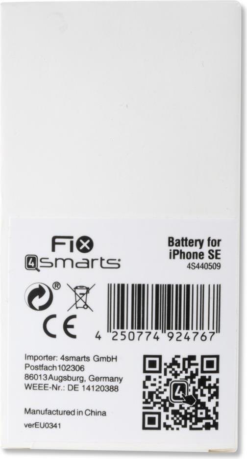Батерия за iPhone SE, FIX4smarts Battery (2)
