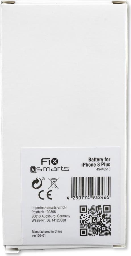 Батерия за iPhone 8 Plus, FIX4smarts Battery (2)