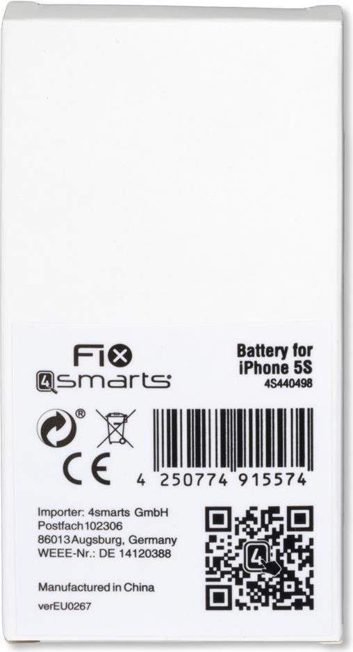 Батерия за iPhone 5s, FIX4smarts Battery (2)