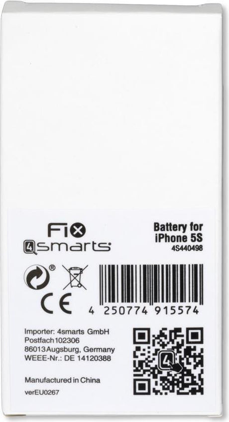 Батерия за iPhone 5s, FIX4smarts Battery (2)