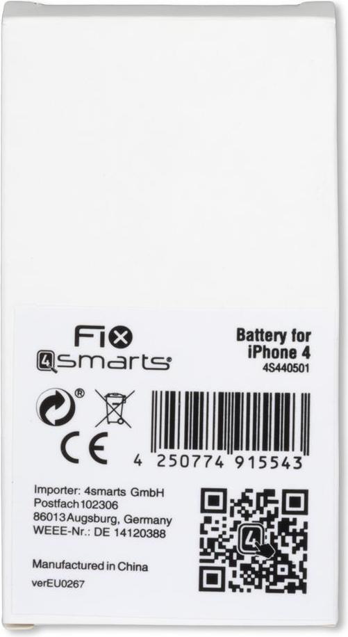 Батерия за iPhone 4, FIX4smarts Battery (3)