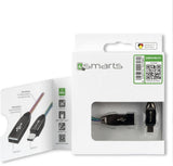 USB-C Кабел с Метална Оплетка, 4Smarts Ferrumcord 1m, Chameleon (4)
