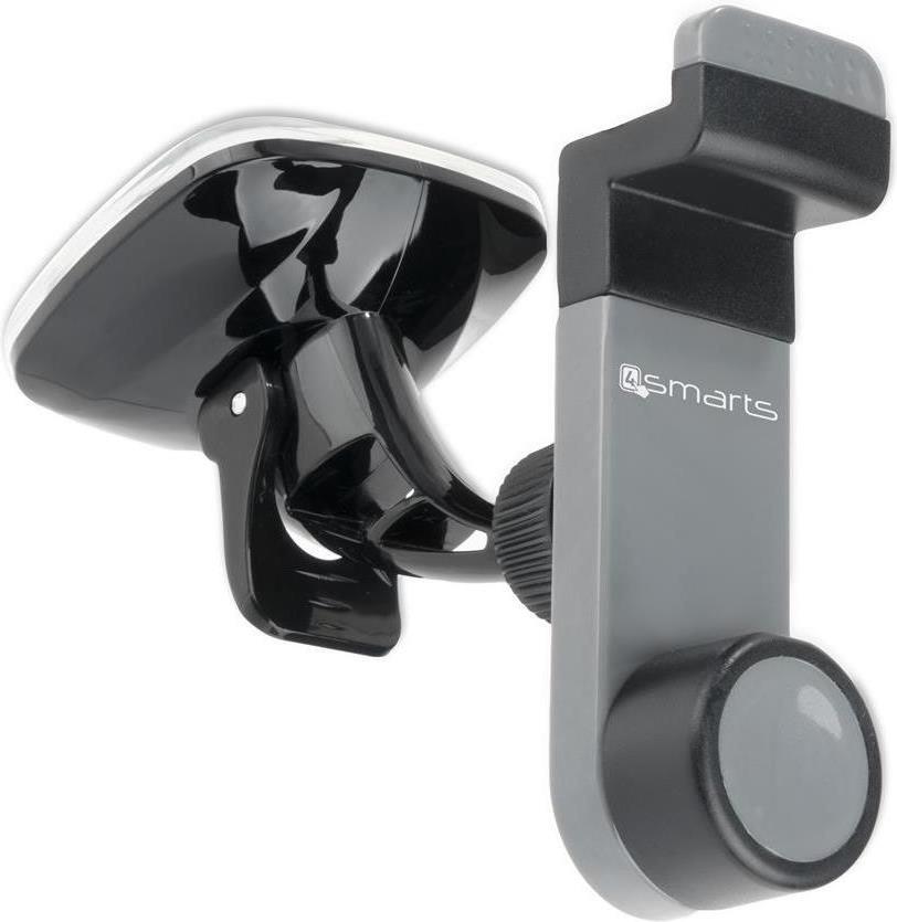 Стойка за Кола Вакум, 4Smarts Holder Vacuum Grip, Черен