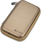 Подаръчен Комплект 5в1, 4Smarts SЕТ Charger/ Holder/ Cable 2in1/ Zipper, Златист (2)