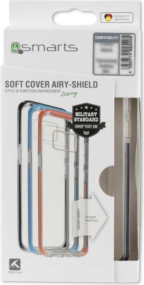 Противоударен Силиконов Калъф за Samsung J5 2017, 4Smarts Airy-Shield Case, Черен (8)