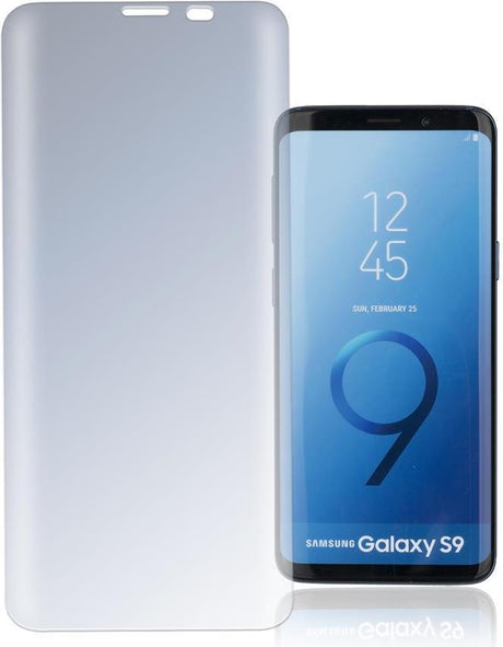 Anti-Spy Стъклен Протектор за Samsung S9, 4Smarts 3D Privacy Glass, Черен (3)