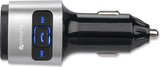 Безжичен Трансмитер за Кола, 4Smarts FM Transmiter/ Bluetooth/ Fast Charge, Сребрист (2)