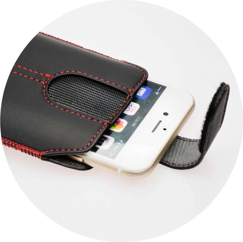 Калъф Джоб с Издърпване за iPhone XS/X, Forcell Y-Pocket Case, Черен (3)