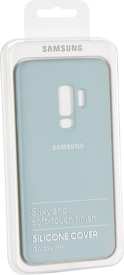 Оригинален Силиконов Калъф за Samsung S9 Plus Silicone Cover Case Ef-Pg965tl, Син (3)