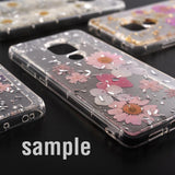 Силиконов Калъф с Цветя за Huawei P30, 4Smarts Glamour Case, Сребро/Бял (3)