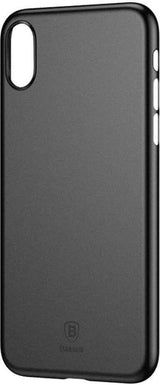 Тънък Калъф за iPhone XS Max, Baseus Wing Case, Черен (3)