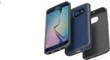 Противоударен Хибриден Калъф за Samsung S6 Edge, Pelican Military Case, Син (2)
