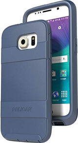Противоударен Хибриден Калъф за Samsung S6, Pelican Military Voyager Case, Син (2)