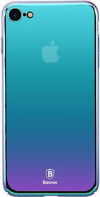 Калъф с Огледален Ефект за iPhone SE 2022/2020 8/7, Baseus SuperSlim Case, Син