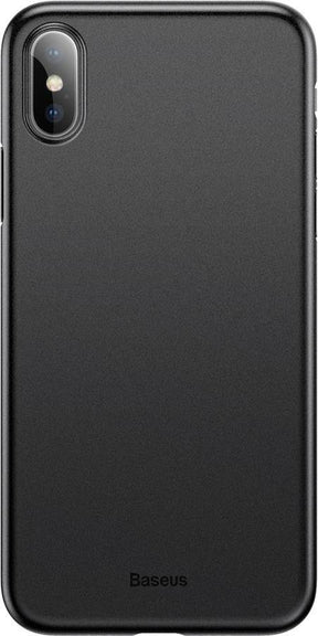Тънък Калъф за iPhone XS Max, Baseus Wing Case, Черен