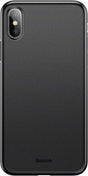 Тънък Калъф за iPhone XS Max, Baseus Wing Case, Черен