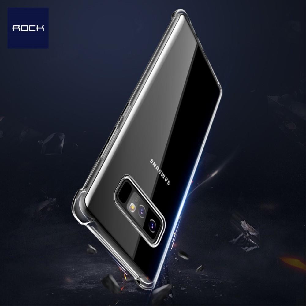 Противоударен Силиконов Калъф за Samsung Note 8, Rock Fence S Case, Прозрачен (2)