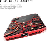 Калъф с Камъни Swarovski за iPhone XS/X, Kavaro Crystal Phoenix Case, Червен (3)