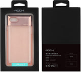 Луксозен Калъф за iPhone SE 2022/2020 8/7, Rock Crystal Case, Златист (5)