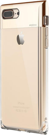 Луксозен Калъф за iPhone SE 2022/2020 8/7, Rock Crystal Case, Златист (2)