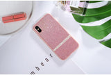 Блестящ Калъф с Камъни за iPhone XS Max, Sulada Shiny Star Case, Розов