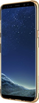 Силиконов Калъф за Samsung S8, Nillkin Nature Case, Златист (4)