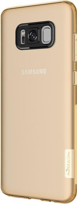 Силиконов Калъф за Samsung S8, Nillkin Nature Case, Златист (5)
