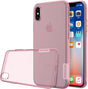 Силиконов Калъф за iPhone XS/X, Nillkin Nature Case, Розов