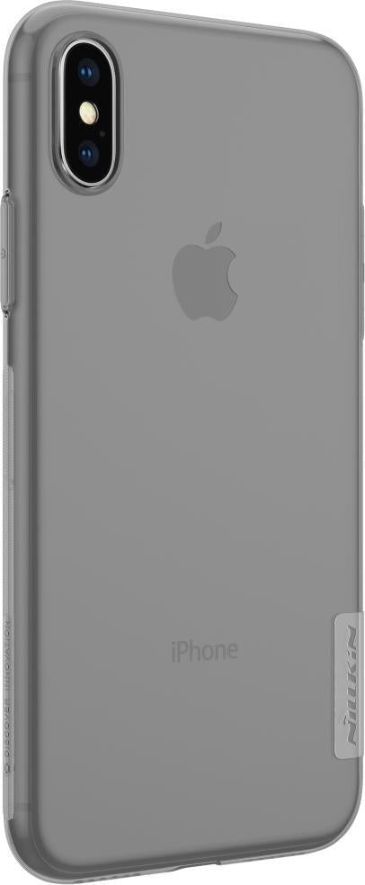 Силиконов Калъф за iPhone XS/X, Nillkin Nature Case, Полупрозрачен (6)