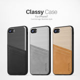 Калъф с Джоб за iPhone SE 2022/2020 8/7, Nillkin Classy Case, Сребрист (6)