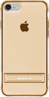 Силиконов Калъф с Поставка за iPhone SE 2022/2020 8/7, Nillkin Crashproof 2 Case, Златист (3)