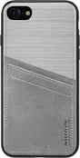 Калъф с Джоб за iPhone SE 2022/2020 8/7, Nillkin Classy Case, Сребрист