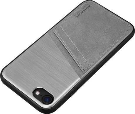 Калъф с Джоб за iPhone SE 2022/2020 8/7, Nillkin Classy Case, Сребрист (2)