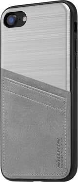 Калъф с Джоб за iPhone SE 2022/2020 8/7, Nillkin Classy Case, Сребрист (5)