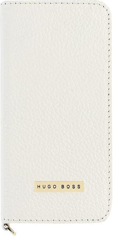 Калъф от Естествена Кожа за Samsung S4, Hugo boss Leather Case, Бял