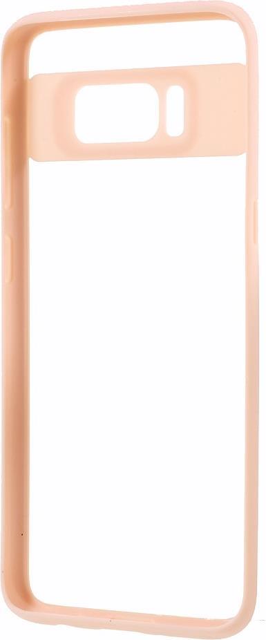 Тънък Хибриден Калъф за Samsung S8, Ipaky Hybrid TPU Case, Сребро/Розов (7)