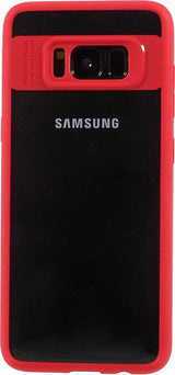 Тънък Хибриден Калъф за Samsung S8, Ipaky Hybrid TPU Case, Червен (6)