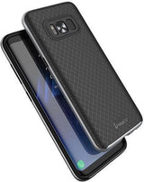 Противоударен Хибриден Калъф за Samsung А8, Ipaky Bumblebee Case, Сив (2)