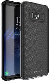 Противоударен Хибриден Калъф за Samsung S8 Plus, Ipaky Bumblebee Case, Сив