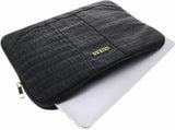 Кожена Чанта за Лаптоп и Таблет за PU Croco 11", Guess Protective NoteBook Sleeve Case, Черен (3)