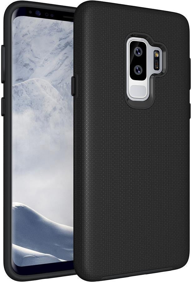 Противоударен Хибриден Калъф за Samsung S9 Plus, Eiger North Case, Черен