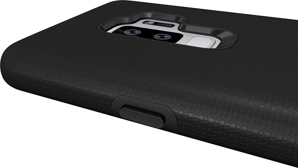 Противоударен Хибриден Калъф за Samsung S9 Plus, Eiger North Case, Черен (3)