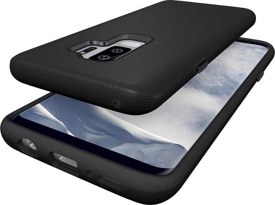 Противоударен Хибриден Калъф за Samsung S9 Plus, Eiger North Case, Черен (2)