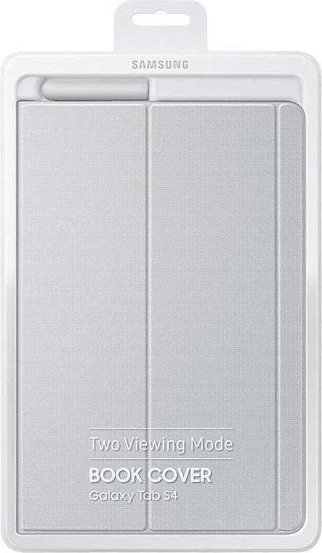 Оригинален Калъф с Pen Поставка за Samsung Tab S4 Book Cover Case EF-BT830PJEGWW, Сив (3)