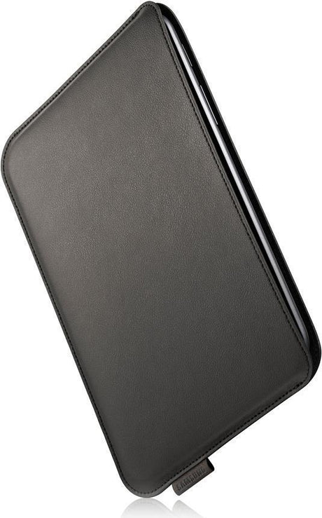 Оригинален Кожен Калъф Джоб за Samsung Tab 3 7" Pouh Case Leather Efc-1g5ldecstd, Черен (3)